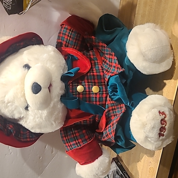 kmart Holiday Vintage Kmart Christmas Bear Plush Poshmark